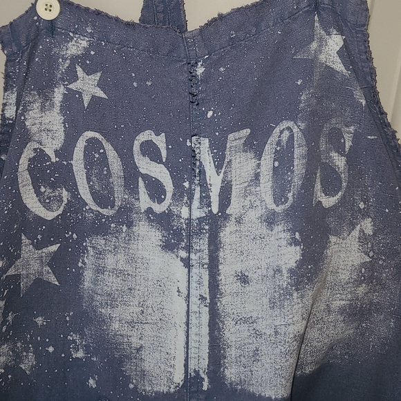 Magnolia Pearl Cosmos overalls blue os rare overall pant pants jumpsuit romper - Picture 15 of 16